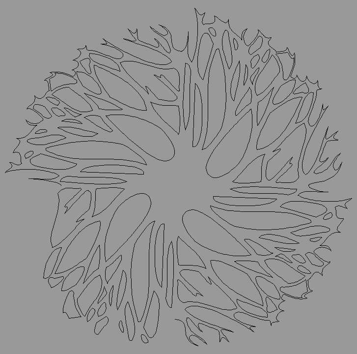 Bloque Autocad Vista de Árbol en Planta